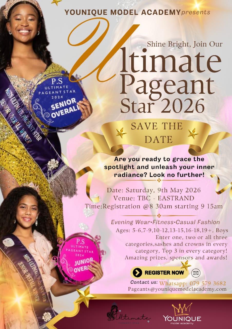 Ultimate Pageant Star 2026 event poster